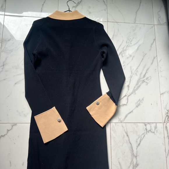 J Crew - Ribbed polo sweater-dress with jewel buttons - Picture 8 of 10